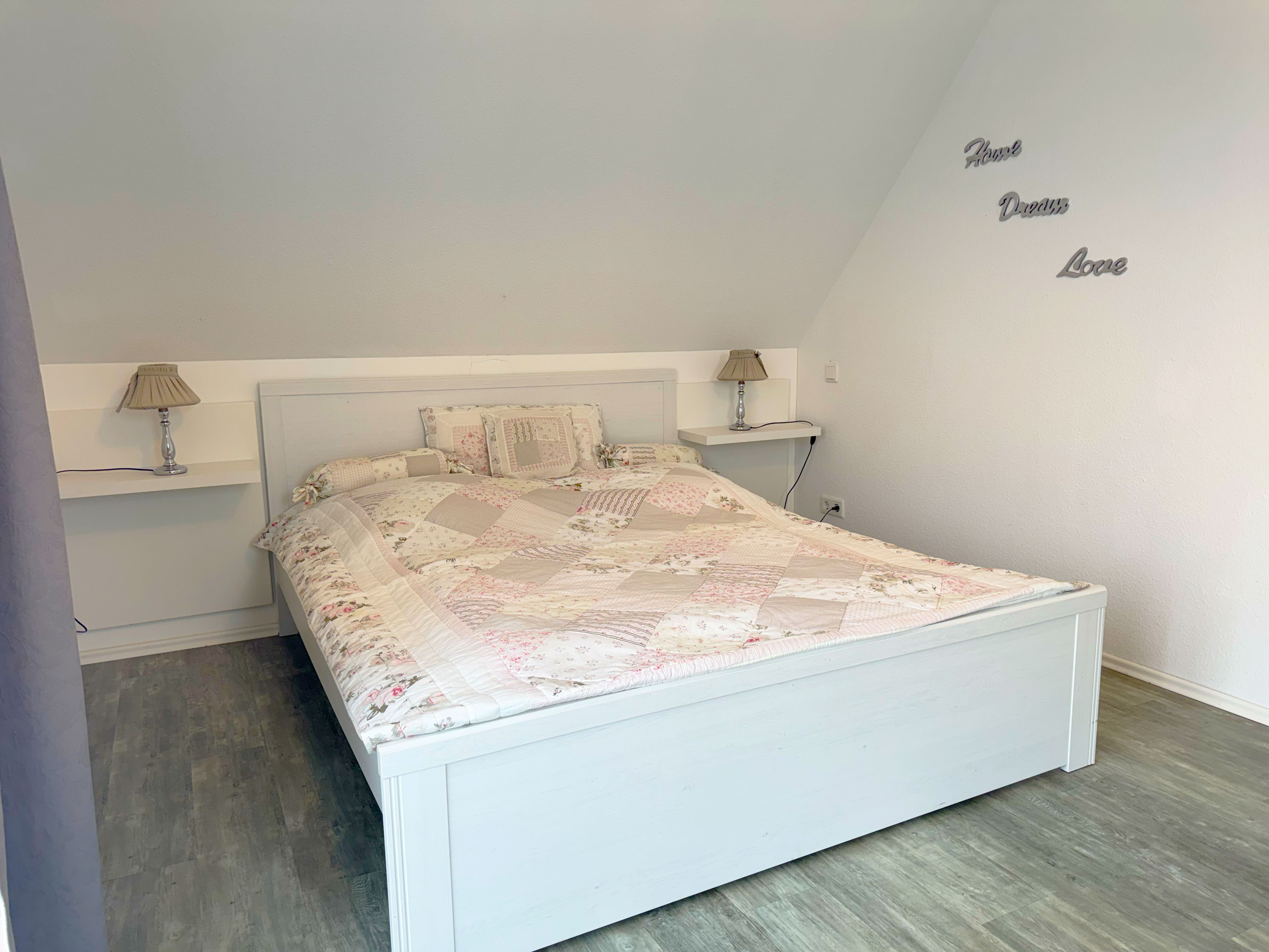 Schlafzimmer Ferienwohnung Geestblick